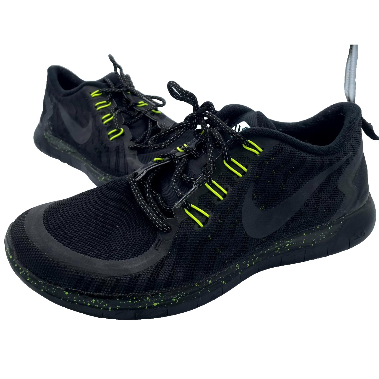 Nike Id Womens Us 10.5 Running Shoes Mesh Round Toe Custom Sneaker John 3:16